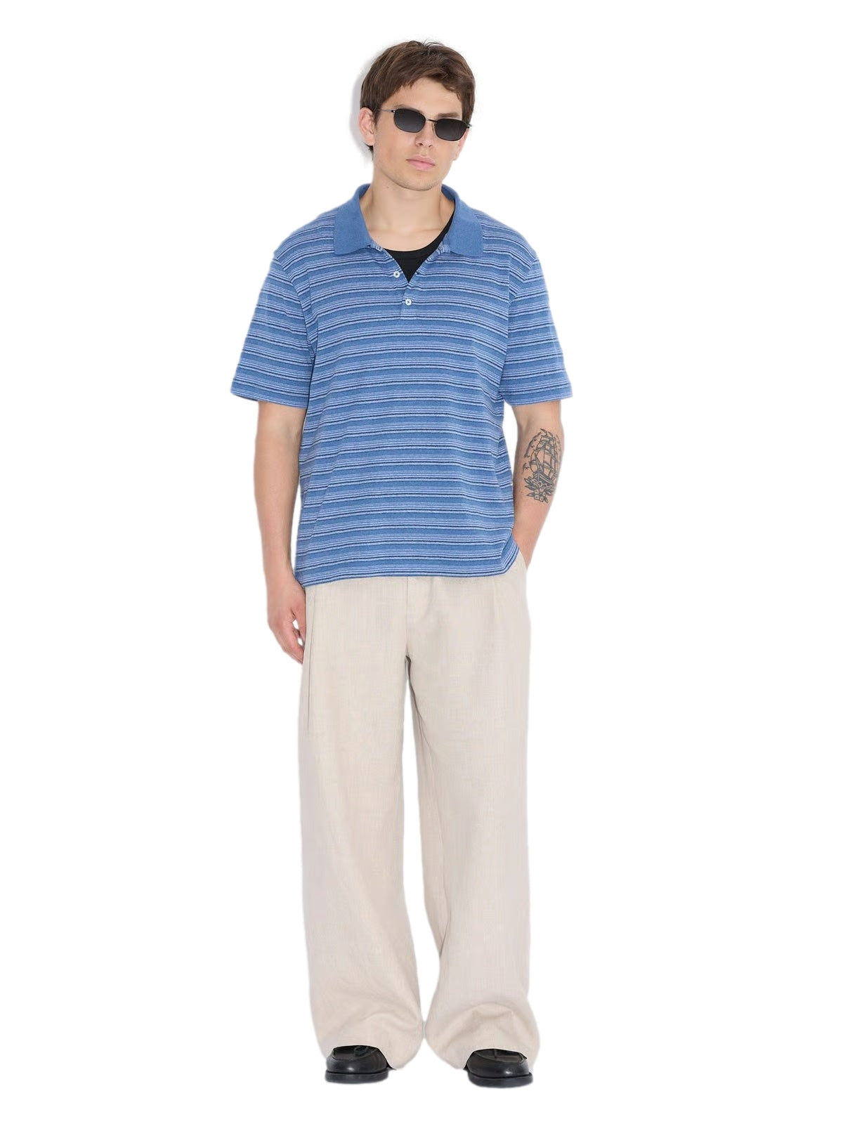 Holzweiler Sonny Polo T-shirt Blå - modostore.no