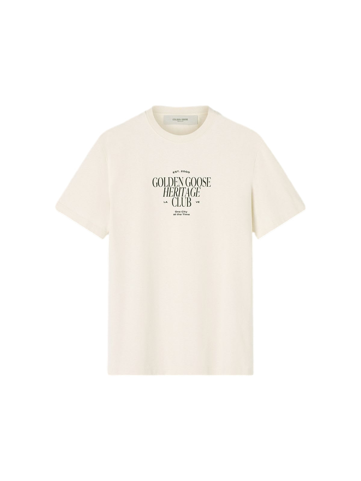 Golden Goose Journey T-shirt Regular Gauze T-shirt Off-White