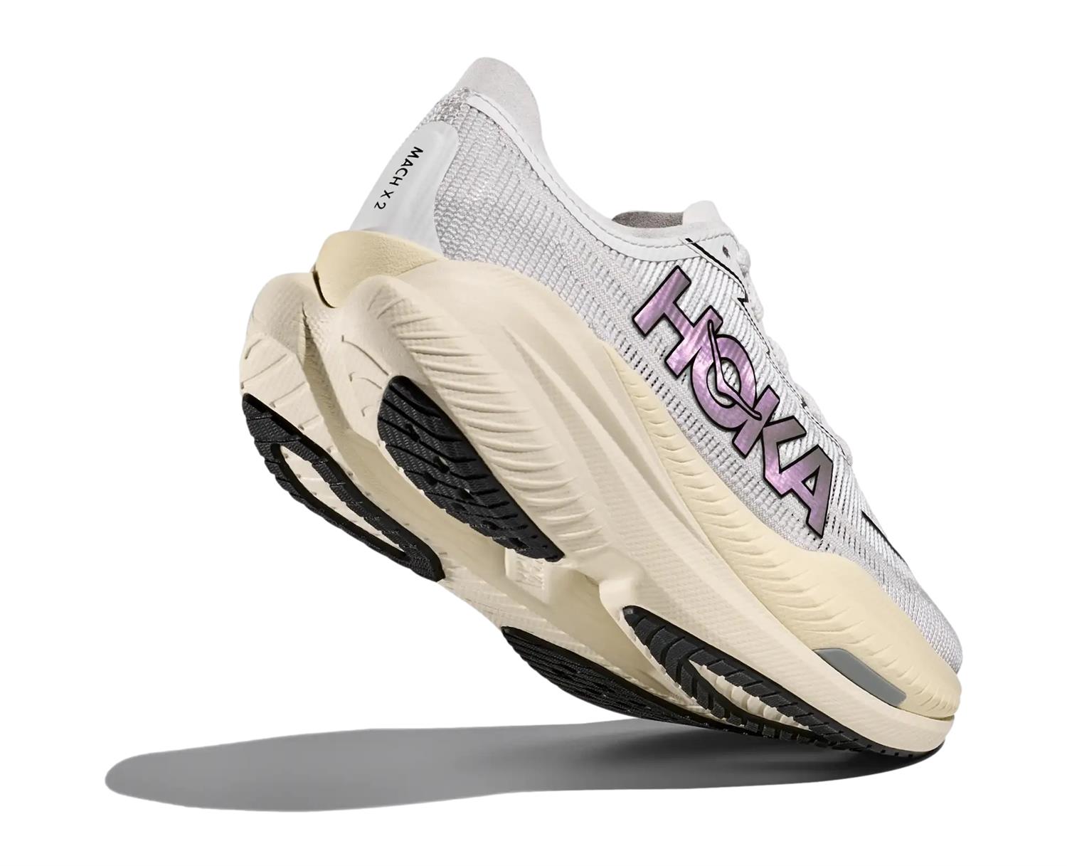 HOKA U MACH X 2 Sko Lysegrå - modostore.no