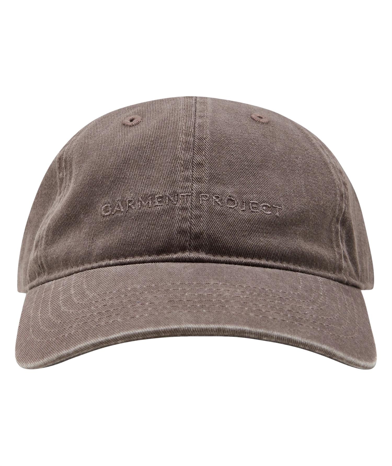 Garment Project Heavy Wash Cap Caps Grå - modostore.no