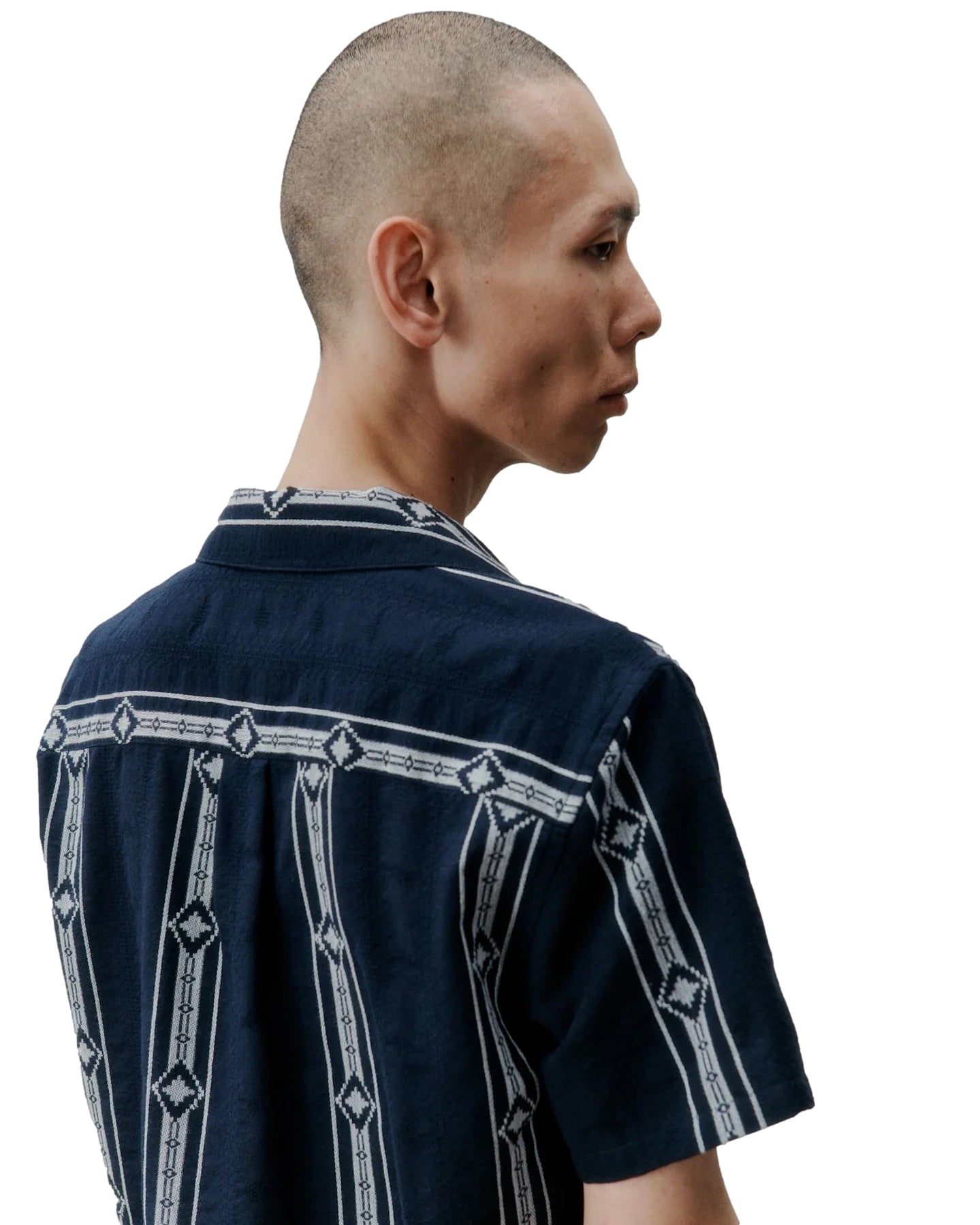 Libertine Libertine Cave Skjorte Hvit Og Blå - modostore.no