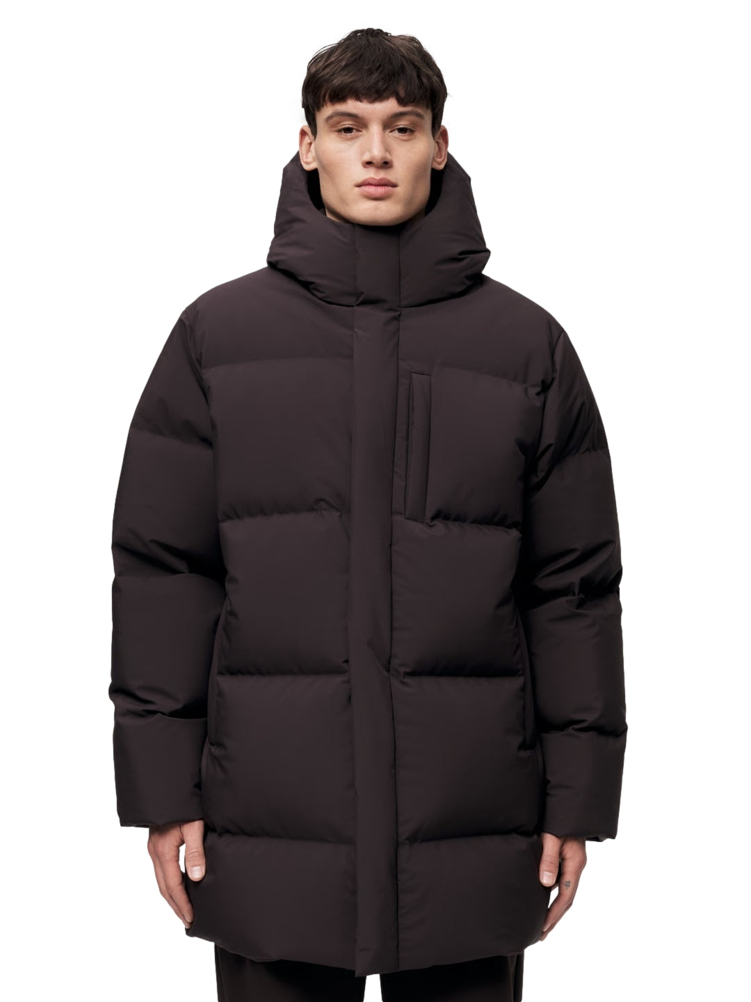 Blæst Ulla Down Jacket Brown Soil Jakke Brun - modostore.no