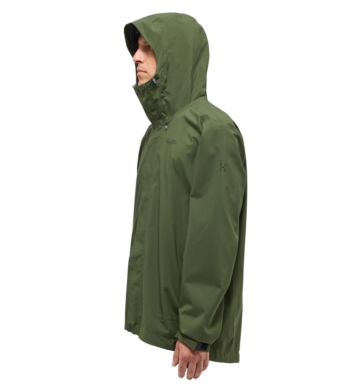 Haglöfs Breeze Proof Jacket Men Jakke Grønn - modostore.no