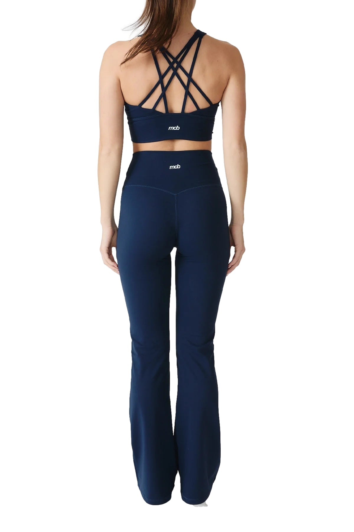 MCB Sportswear Flare Tights Tights Mørkeblå - modostore.no