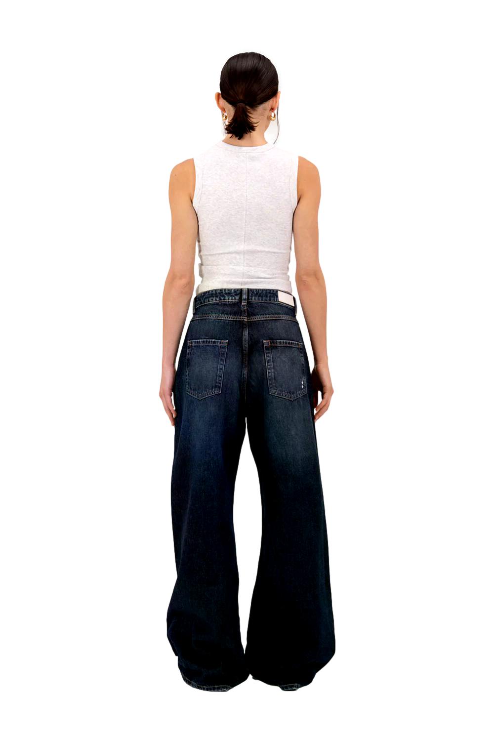 Icon Denim Los Angeles Debby Jeans Mørkeblå