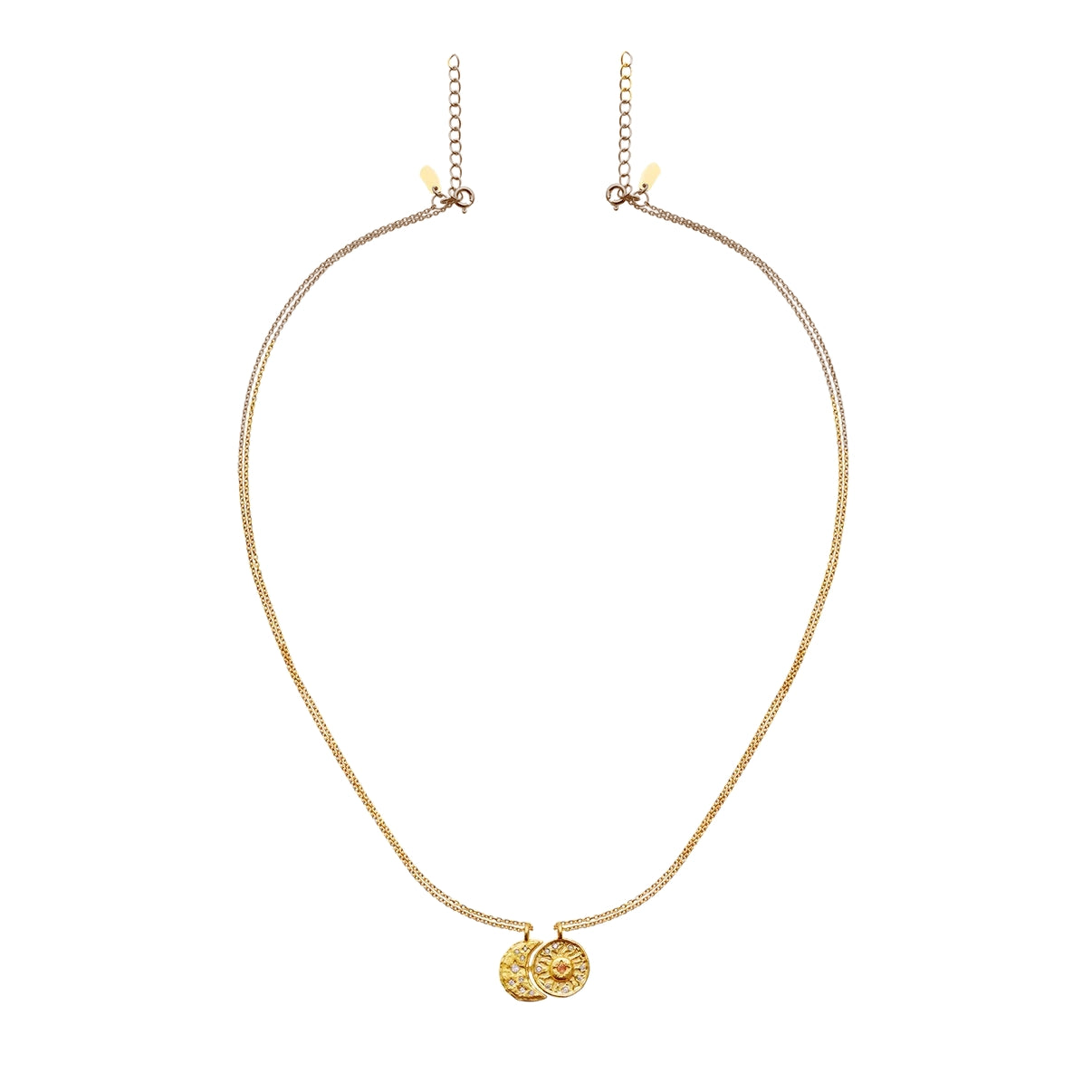 Maanesten Friendship Necklace Smykke Gull - modostore.no