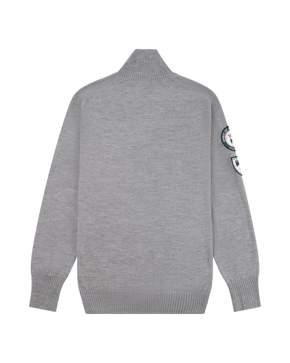 Amundsen Peak Half Zip Mens Genser Lysegrå