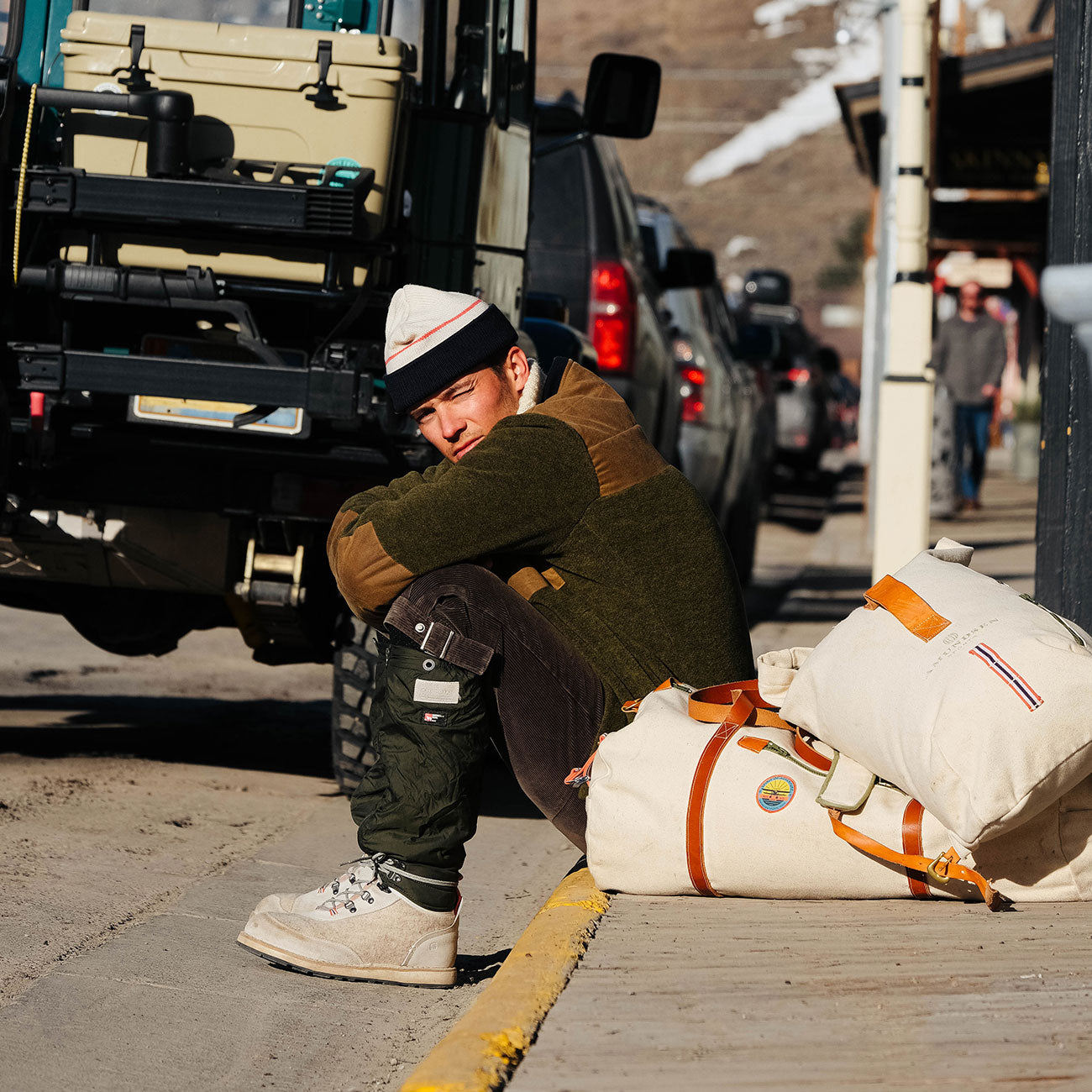 Amundsen Vagabond Day Pack 25L Sekk Brun/Beige - modostore.no