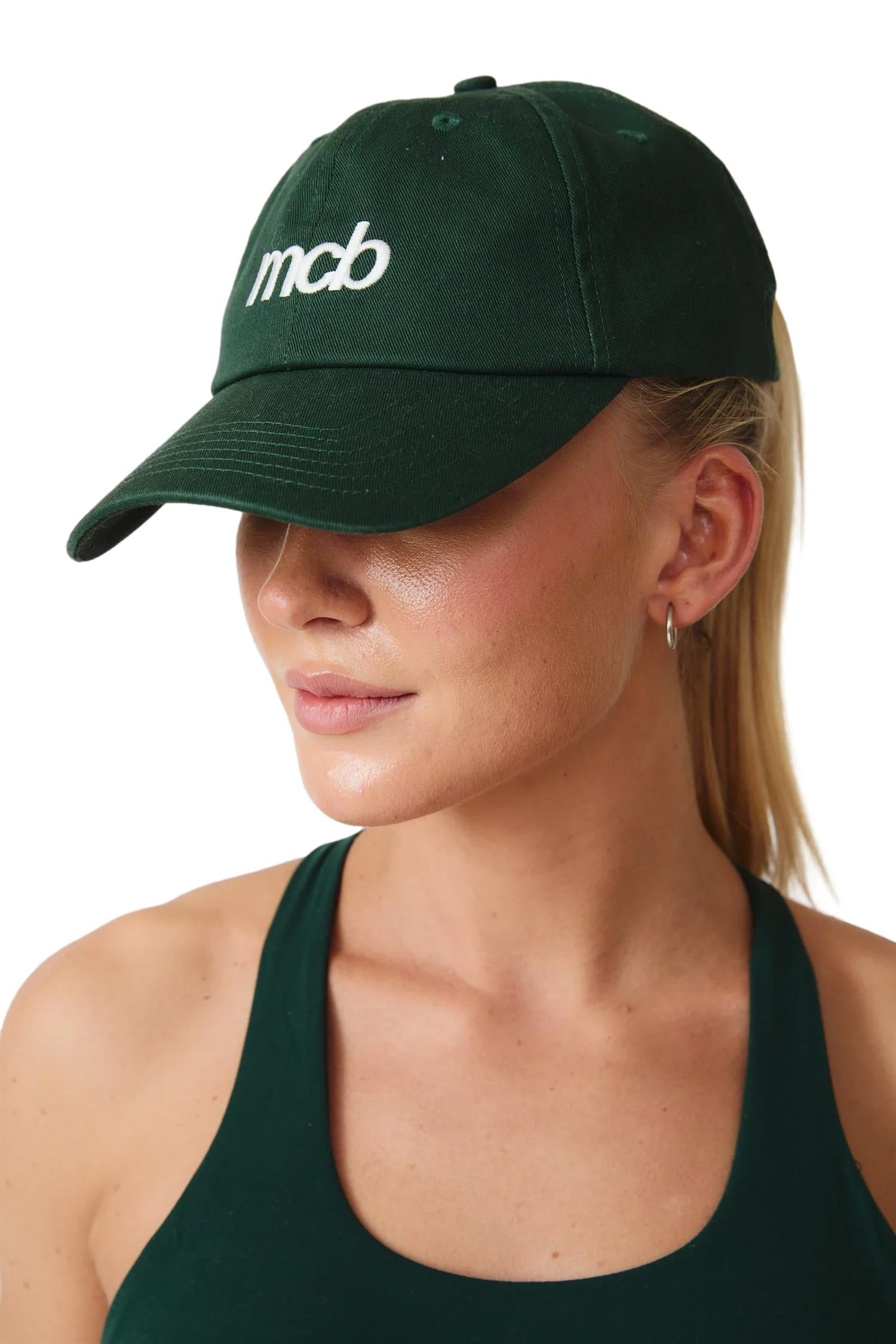 MCB Sportswear Signature Cap Caps Grønn - modostore.no