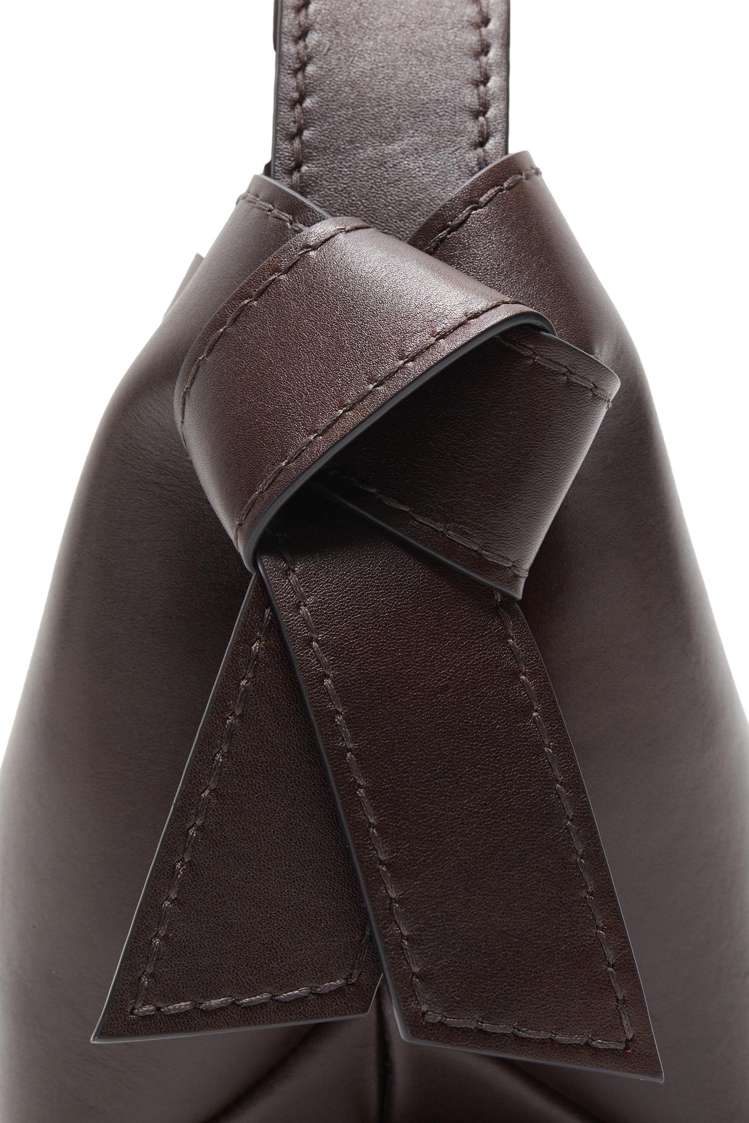 Acne Musubi Mini Veske Mørkebrun