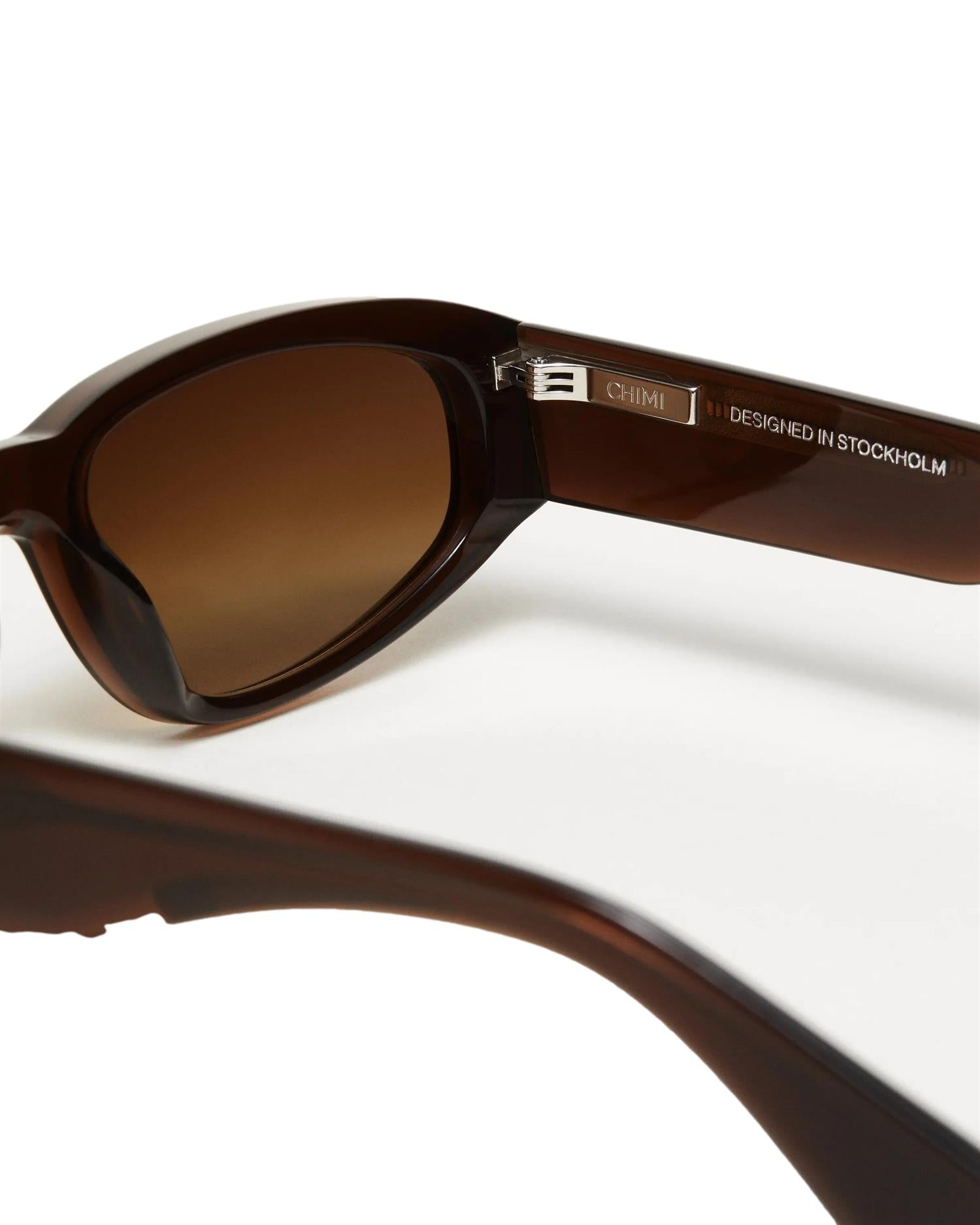 Chimi Eyewear 09 Brown Solbriller Brun - modostore.no