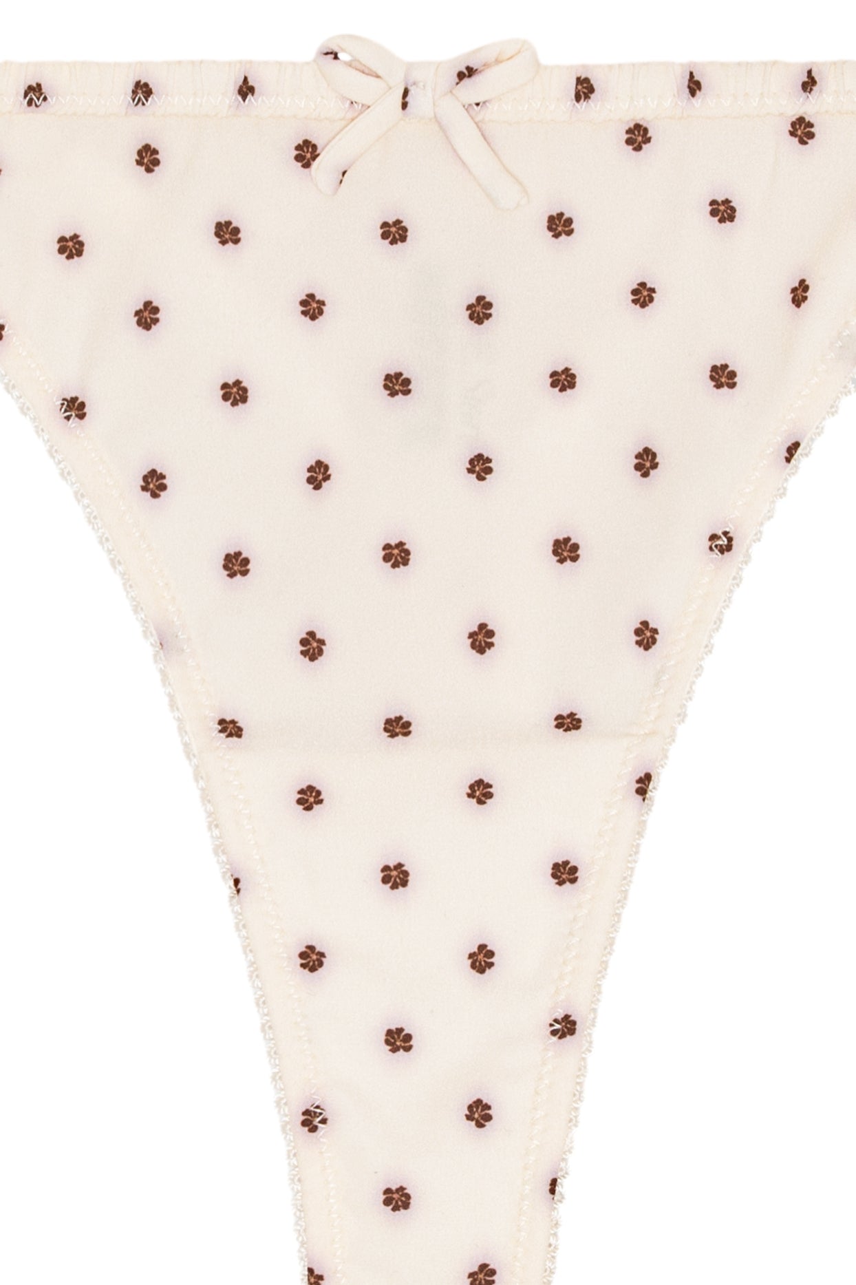 ROTATE Love Stories Thong With Mid-Waist Undertøy Prikker - modostore.no