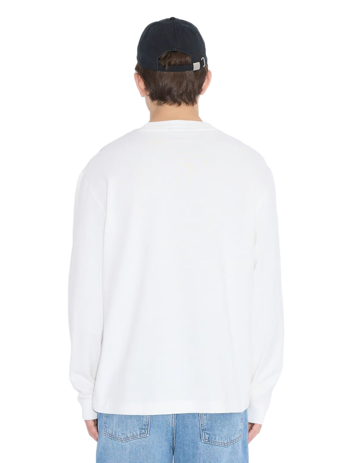 Holzweiler M Relaxed Longsleeve Longsleeve Hvit - modostore.no