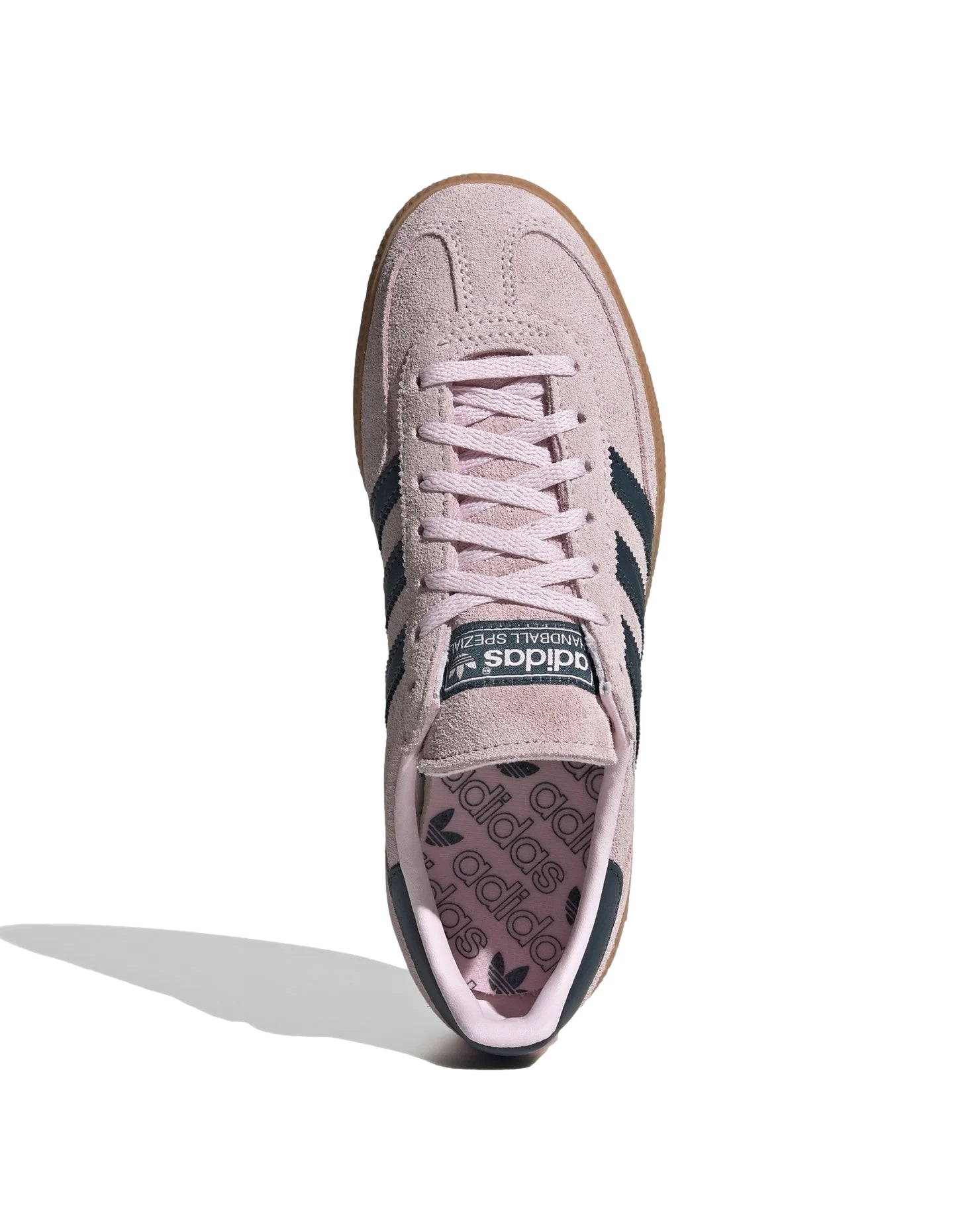 Adidas Handball Spezial W IF6561 rosa sportssko med komfortabel design og rosa farge, egnet for håndball og trening.