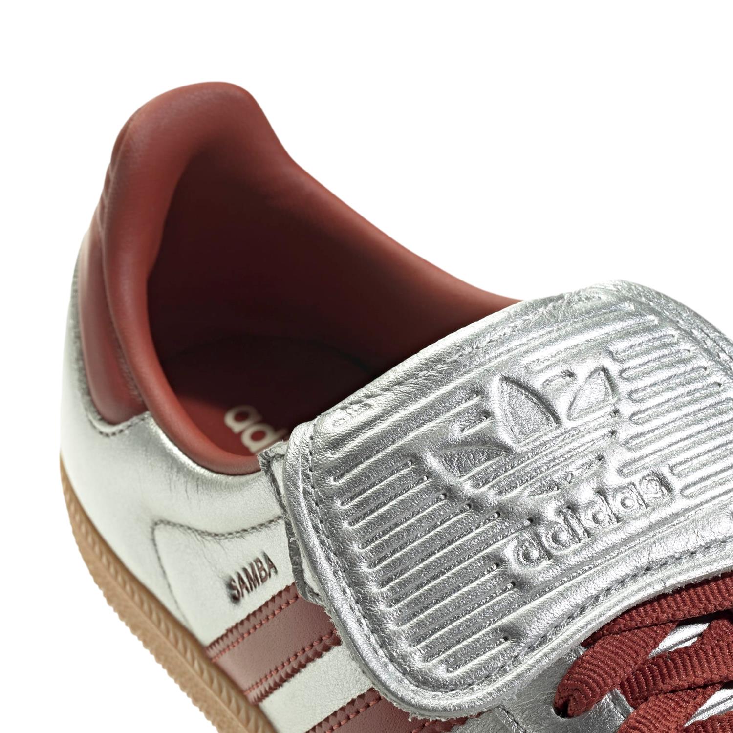 Adidas Samba LT W JH5707 Sko Sølv Og Rød - modostore.no