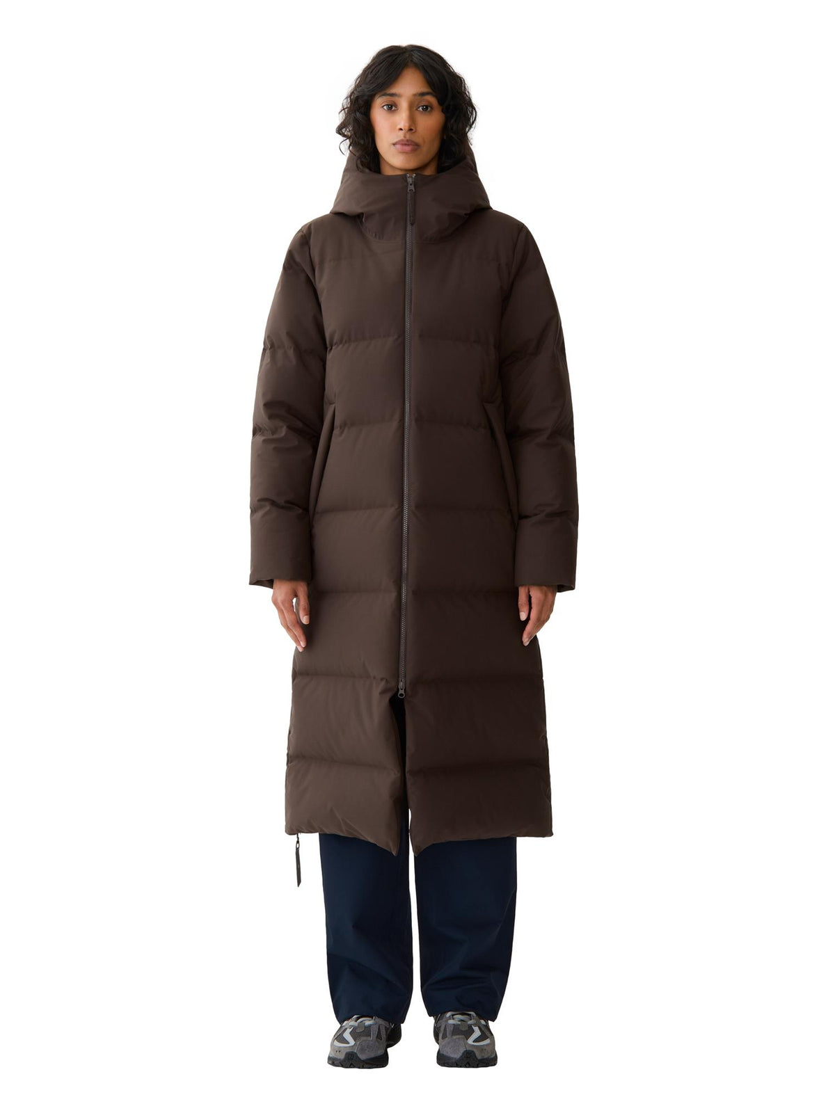 Blæst Innvik Down Coat Java Jakke Brun