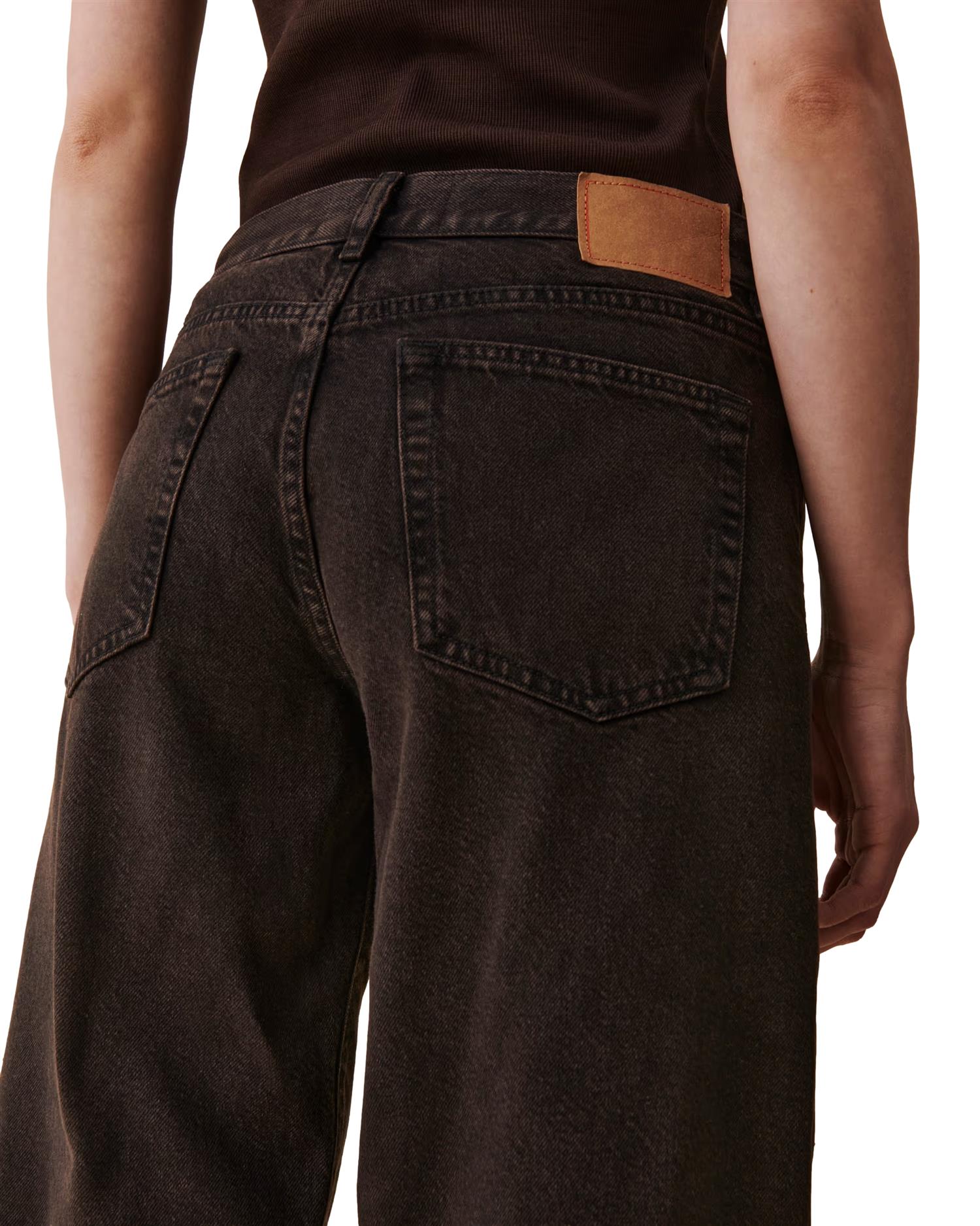 Jeanerica Kyoto Brown Overdye Jeans Brun