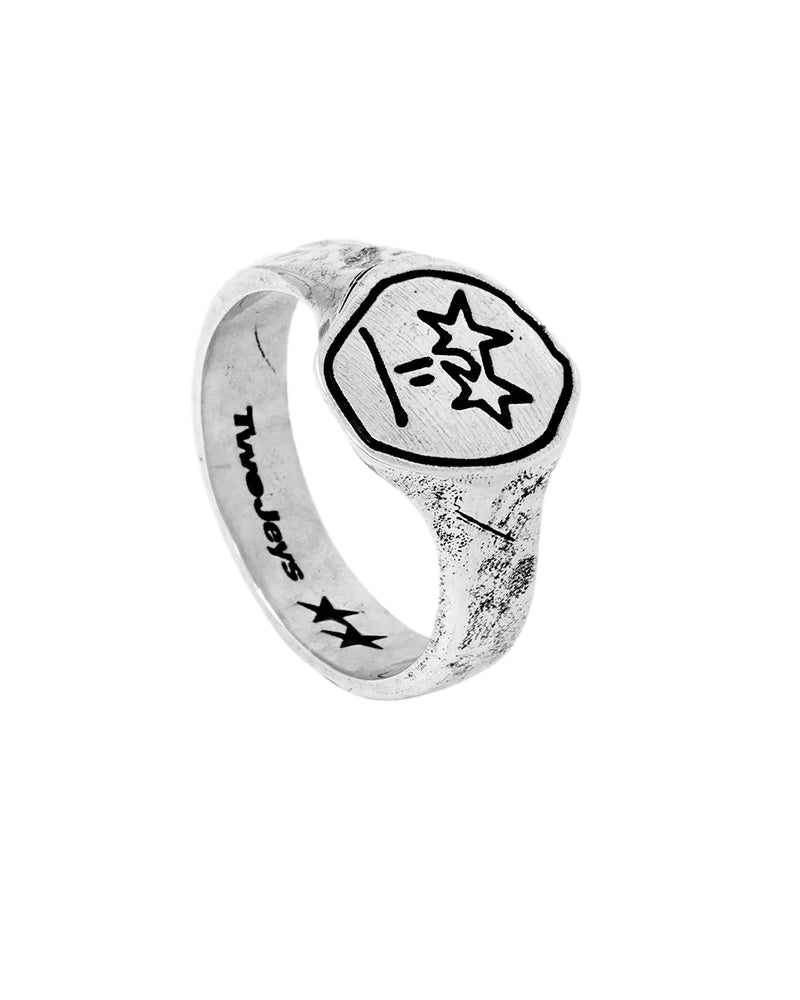 TwoJeys Starry Eyed Ring Ring Sølv - modostore.no