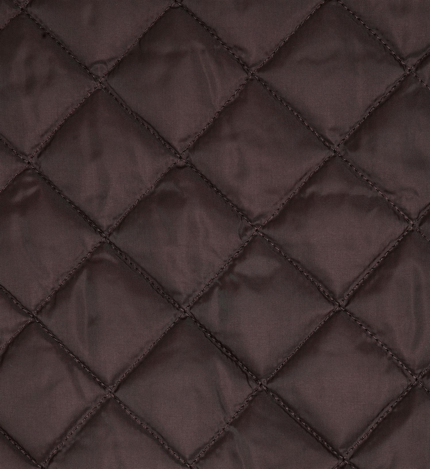 Sporty & Rich Venedom quilted riding vest Vest Brun - modostore.no