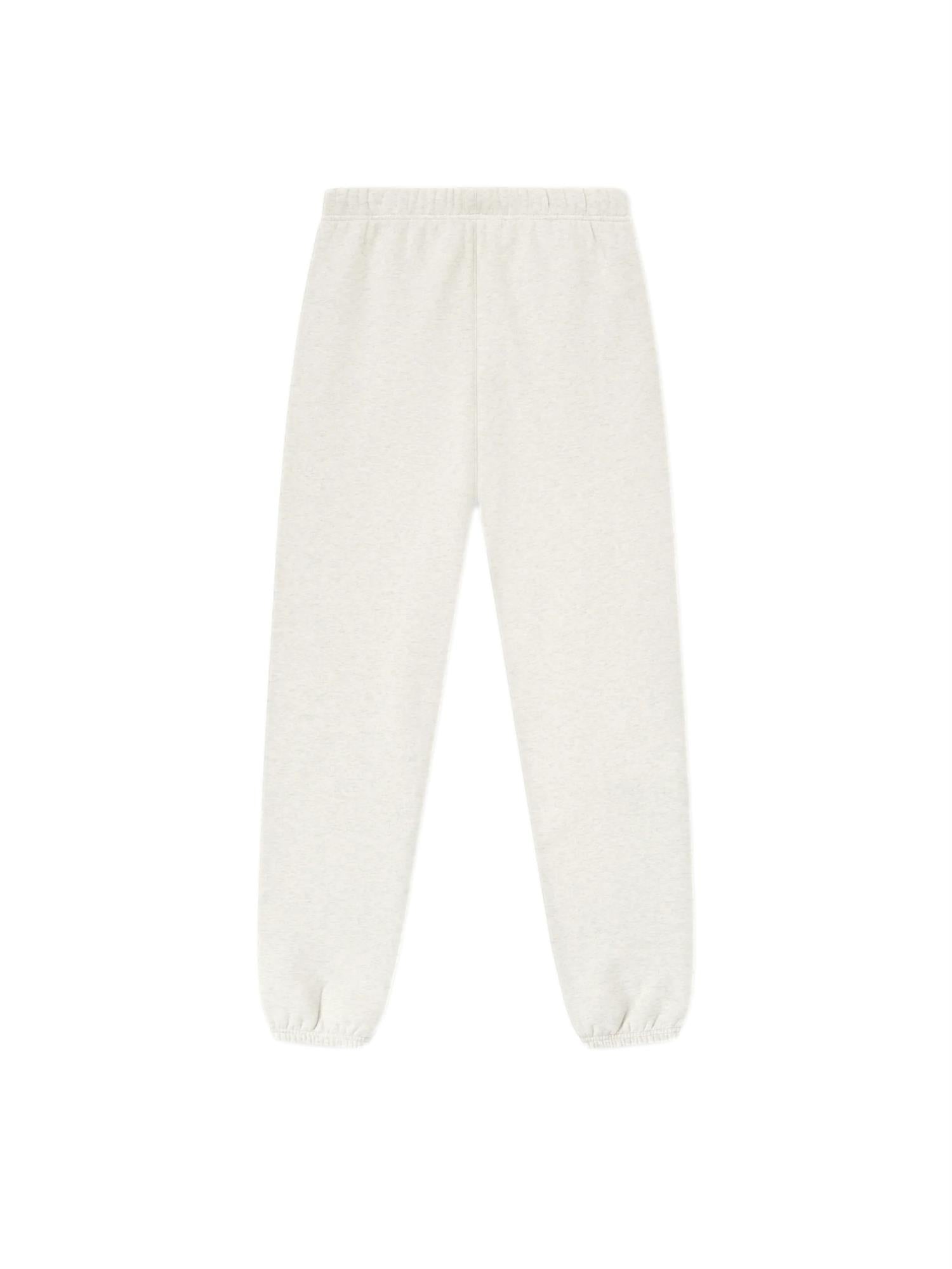 Fear of God Essentials Signature Classic Sweatpant Shorts Lys Grå Melert - modostore.no