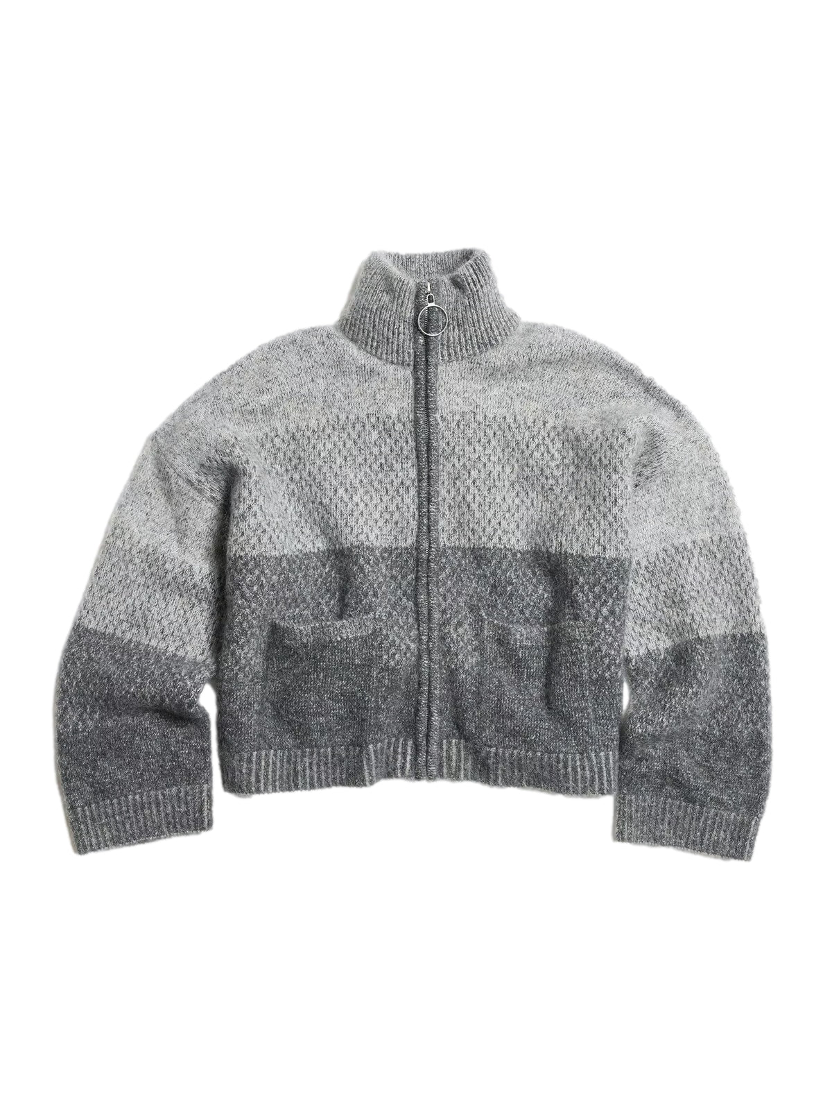 Holzweiler Tine Knit Cardigan Cardigan Grå Mønster - modostore.no