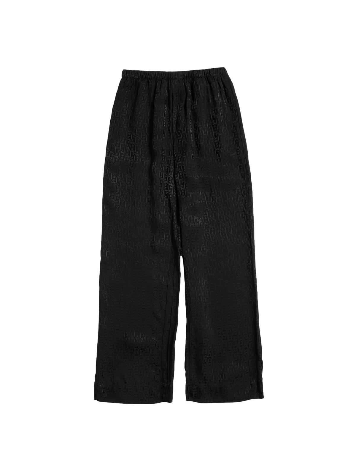 Holzweiler Luka Monogram Trousers Bukse Sort - modostore.no