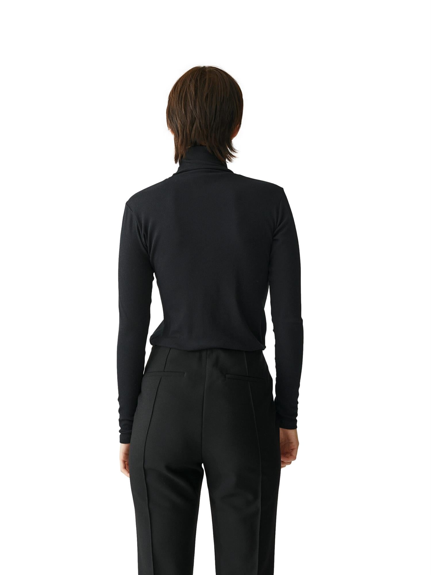 Julie Josephine Camilla Polo Genser Sort - modostore.no