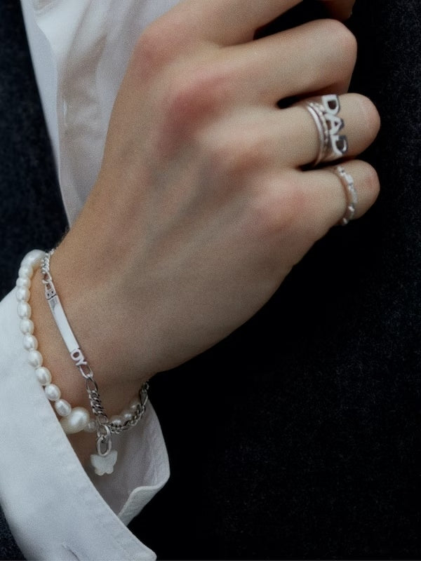 Maria Black Dad ring Ring Sølv