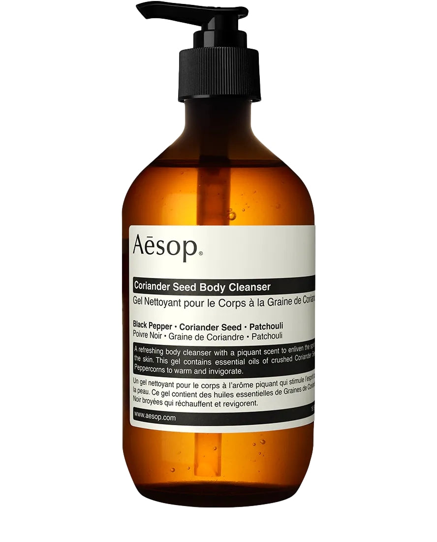 Aesop Coriander Seed Body Cleanser 500mL Bodycare Gjennomsiktig - modostore.no