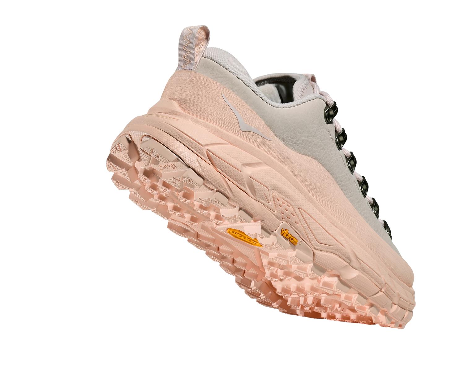 HOKA U Tor Summit RNG Sko Beige Og Rosa