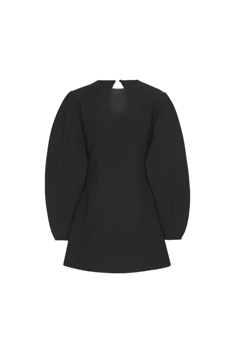 ROTATE Suiting Flared Mini Dress Kjole Sort