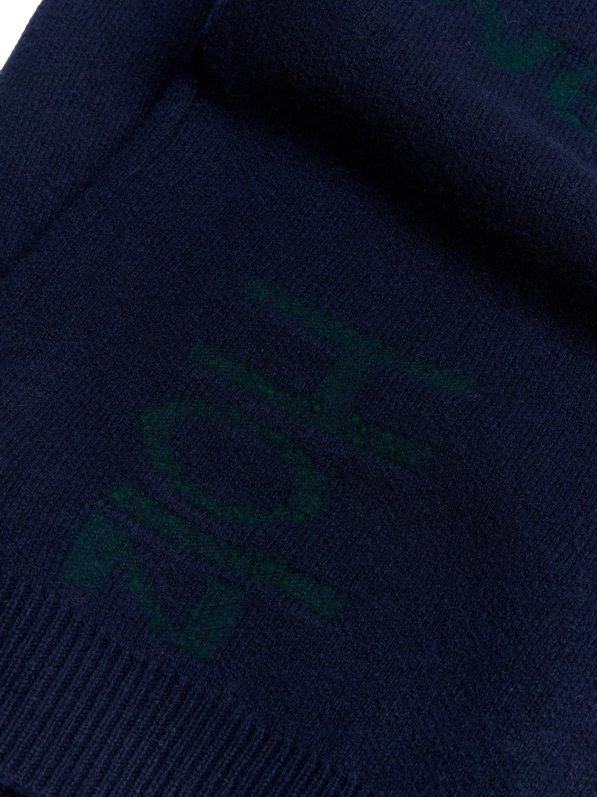 Holzweiler Haza Logo Crewneck Sweater Genser Marine