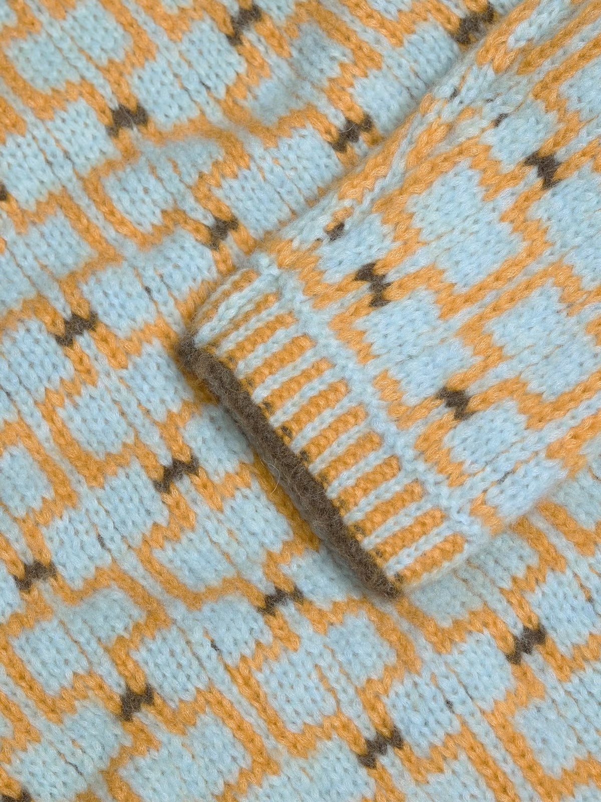 Holzweiler Norwegian Wool Turtleneck Genser Turkis - modostore.no