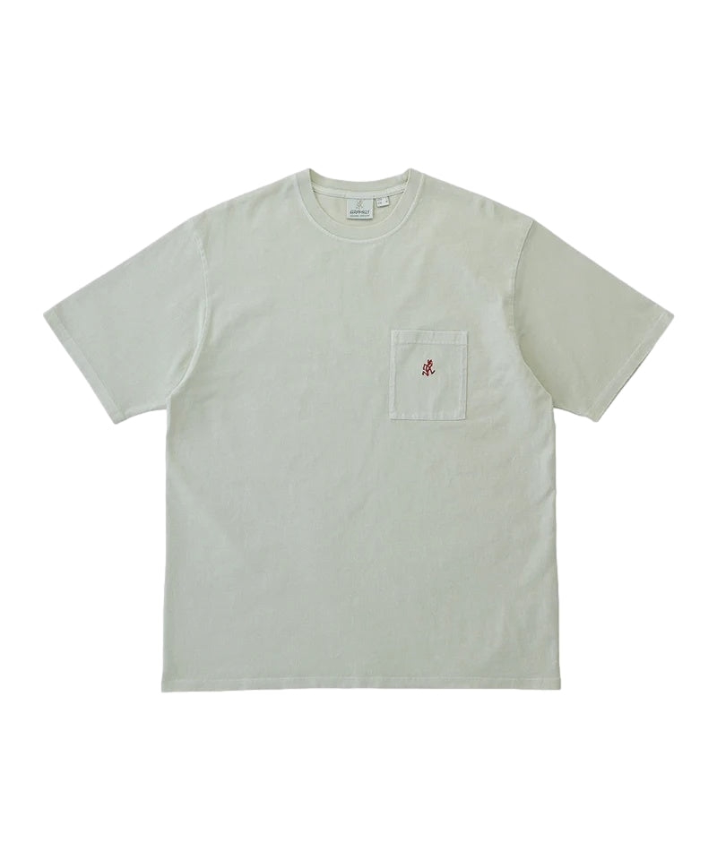 Gramicci ONE POINT TEE PIGMENT DYED T-shirt Off-White - modostore.no