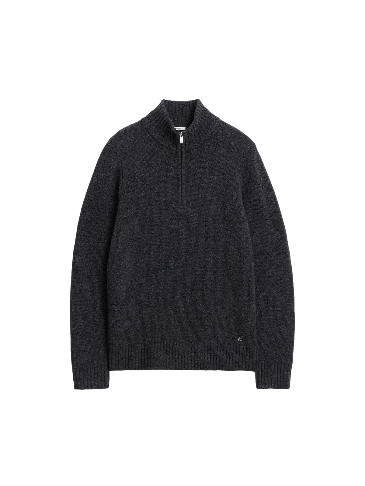 Holzweiler Andreas Half-Zip Sweater Genser Mørkegrå