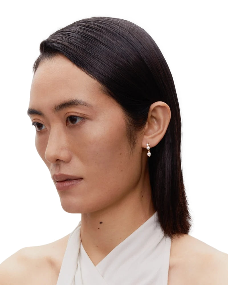 Maria Black Shibuya San Stud Øredobber Gull - modostore.no