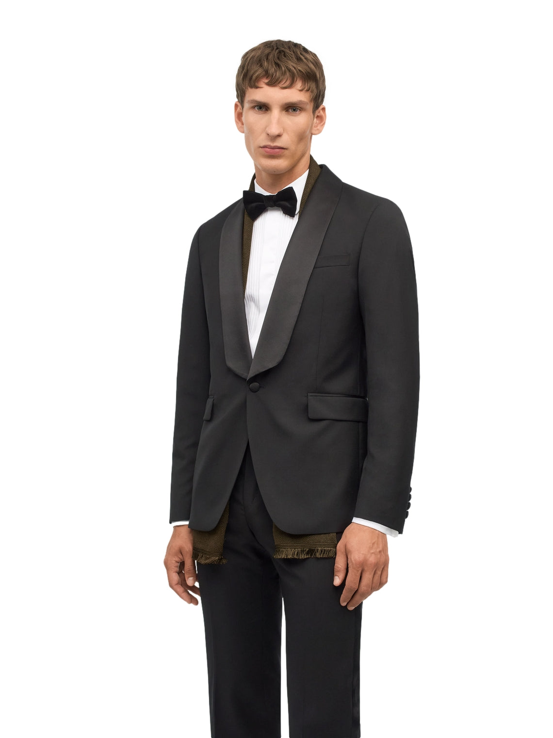 Sort Tiger of Sweden Ease smoking dressjakke med enkel kutt og knappelukking, perfekt for formelle anledninger.