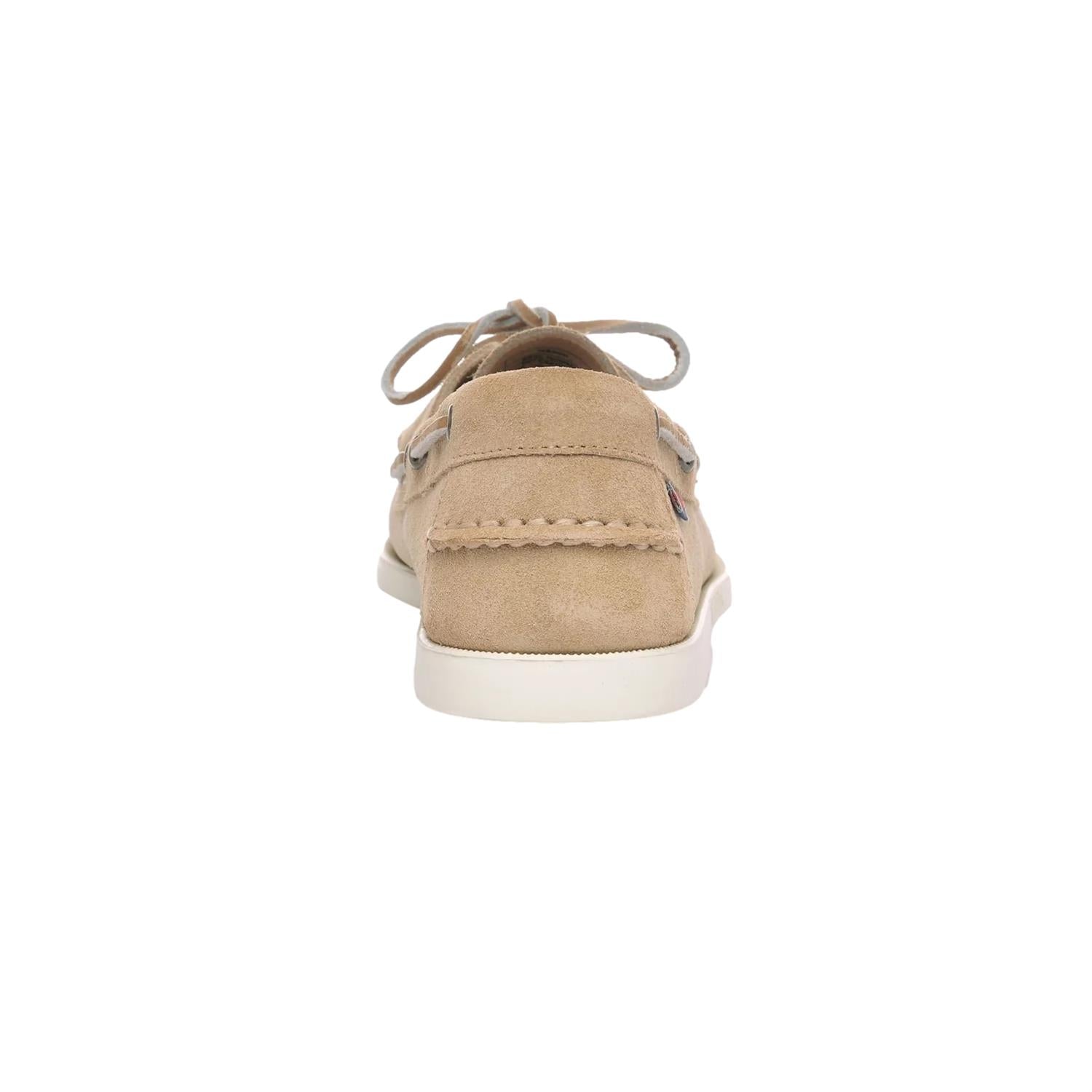 Sebago Docksides Portland Suede Beige Camel Sko Lysebrun