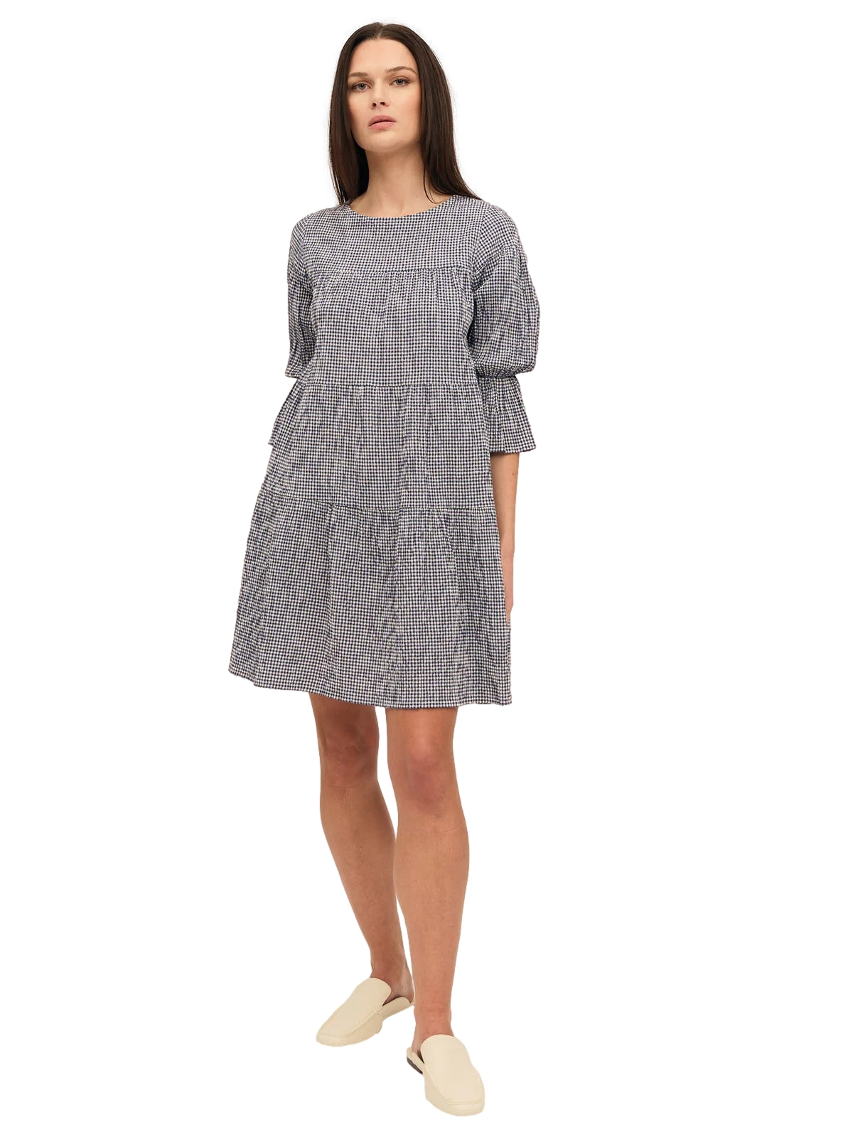 Once Untold Indiana Dress Kjole Navy - modostore.no