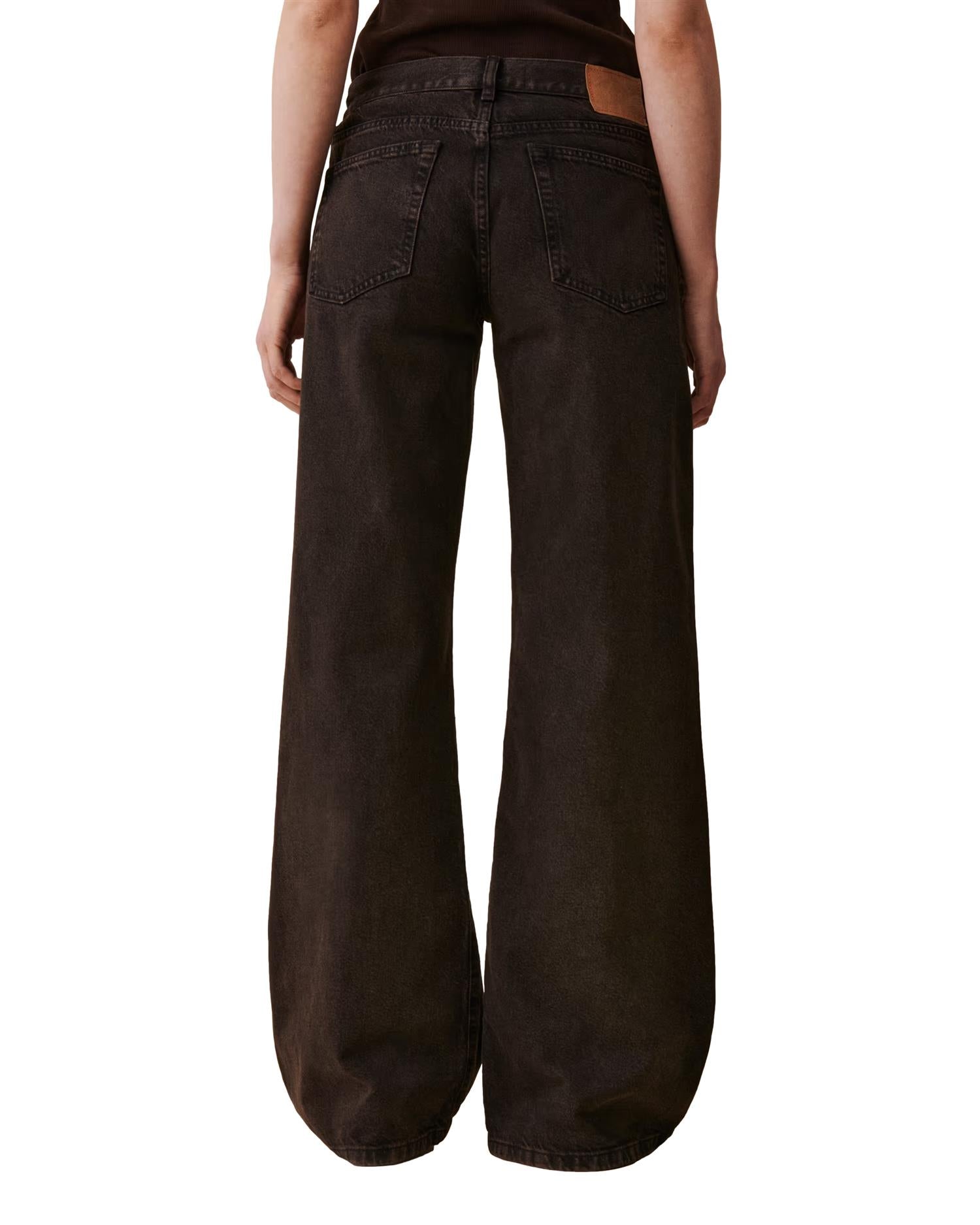 Jeanerica Kyoto Brown Overdye Jeans Brun