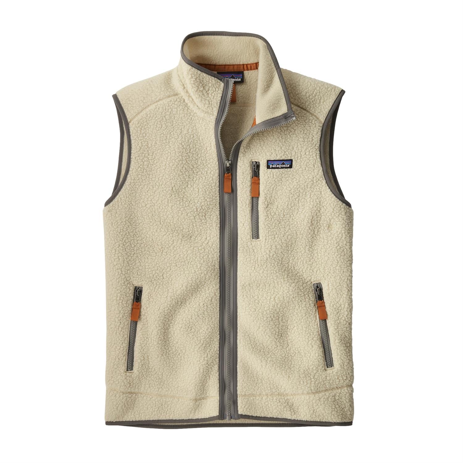 Patagonia M Retro Pile Vest Vest Lys Beige - modostore.no