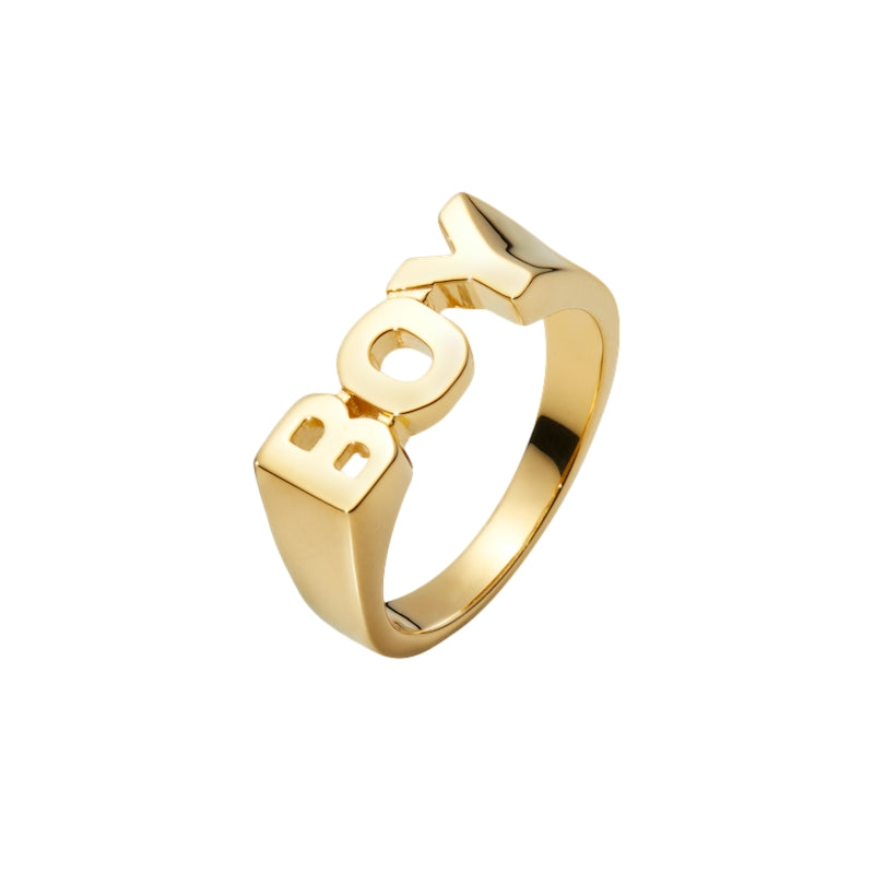 Maria Black Boy Ring Gull