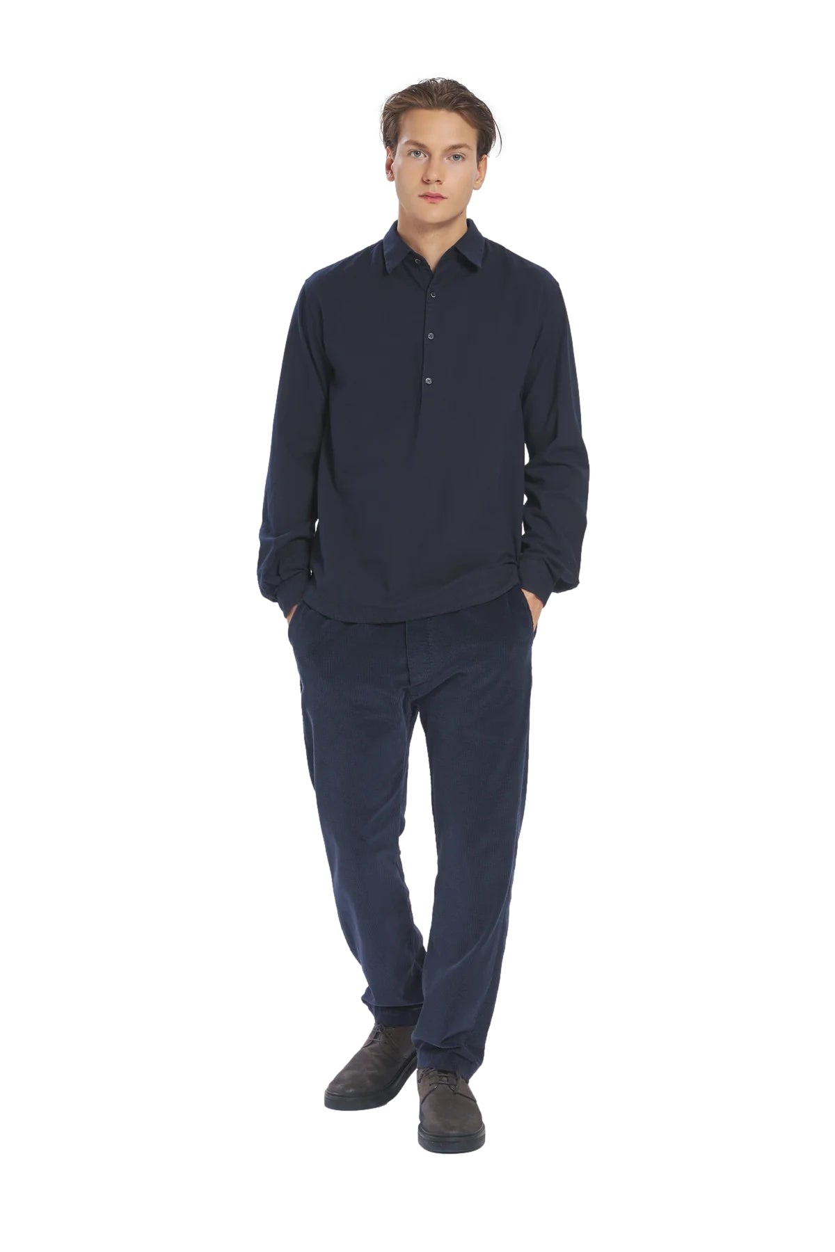 Barena Venezia Camicia Pavan Vaj Skjorte Navy