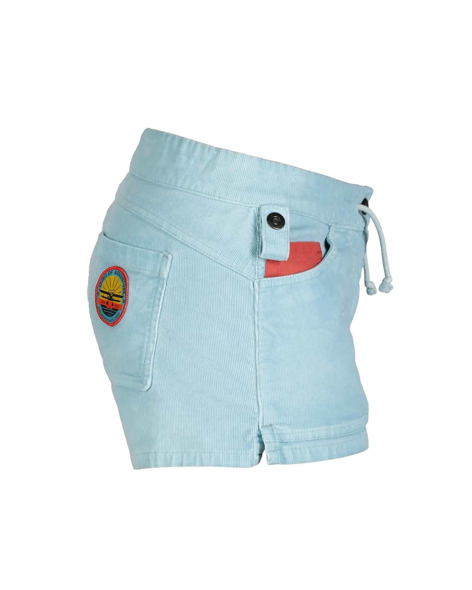 Amundsen 3Incher Concord G.Dyed Shorts Womens Shorts Lyseblå