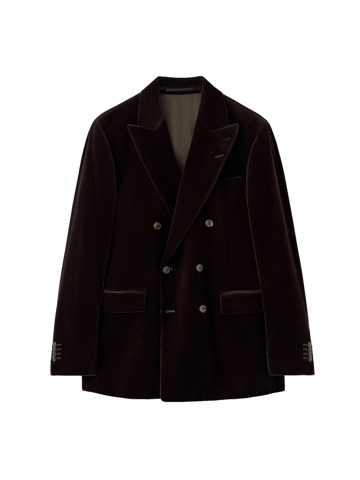 Tiger of Sweden Ease Db Velvet Jacket Blazer Brun