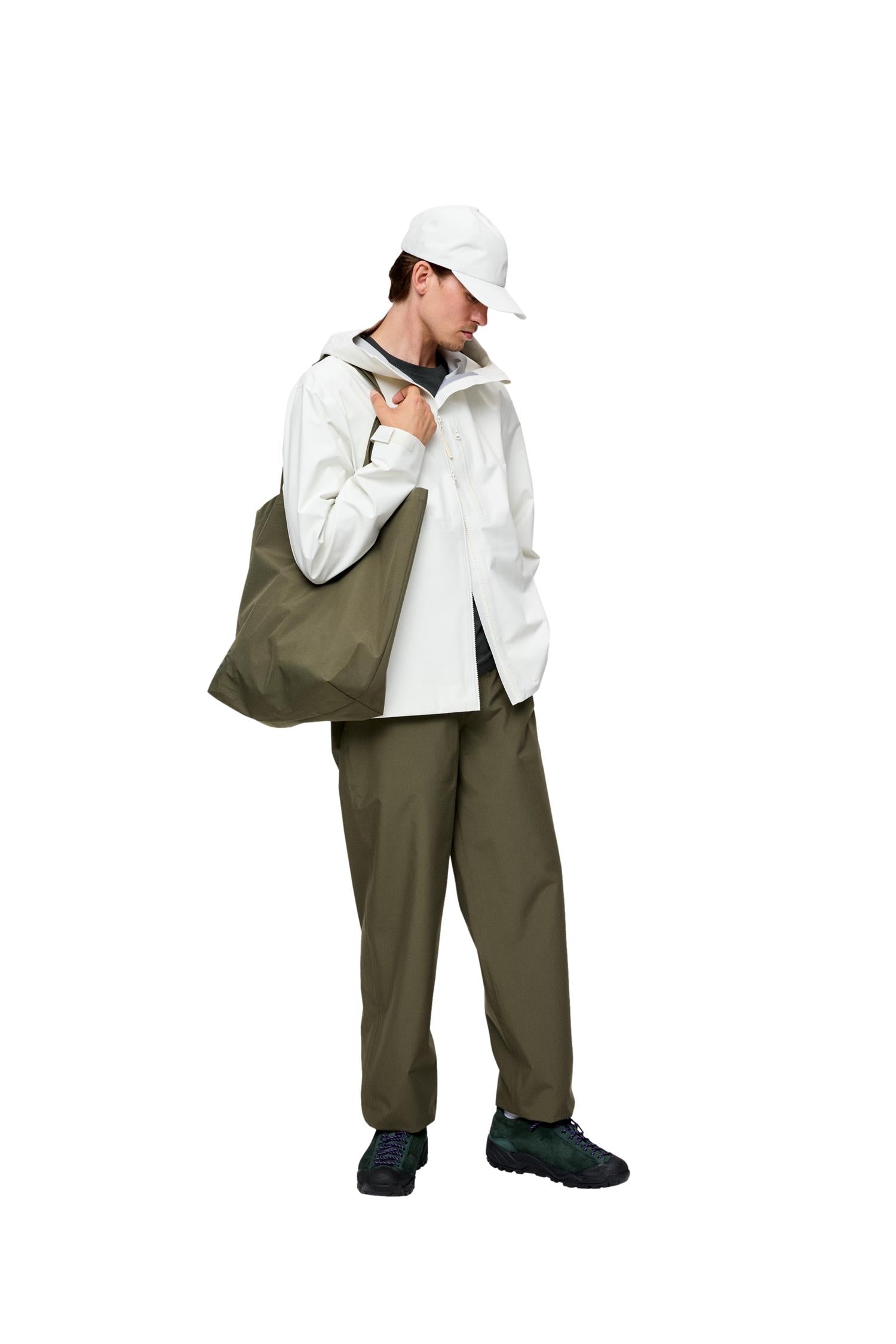 Blæst Moa Tote Bag Grape Leaf Tote Bag Oliven - modostore.no