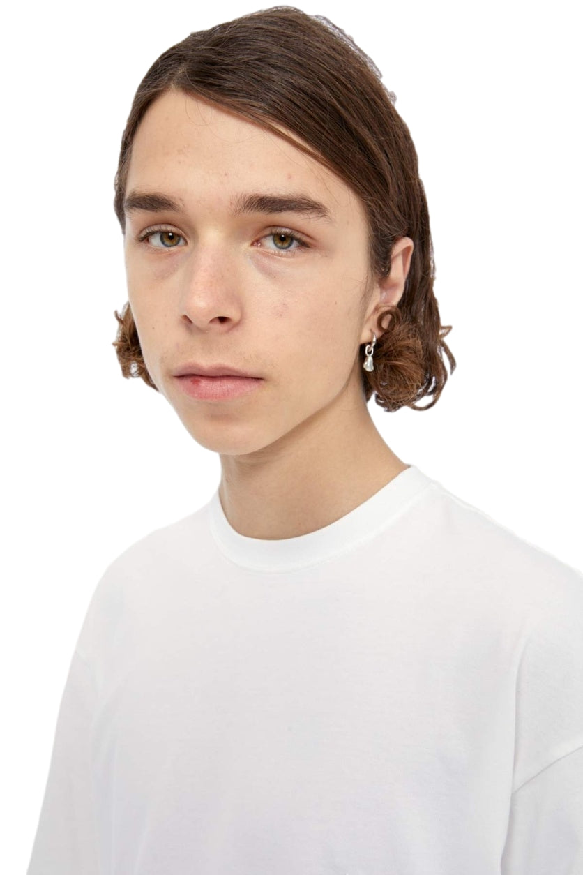 Livid Nelson Organic White T-shirt Hvit - modostore.no