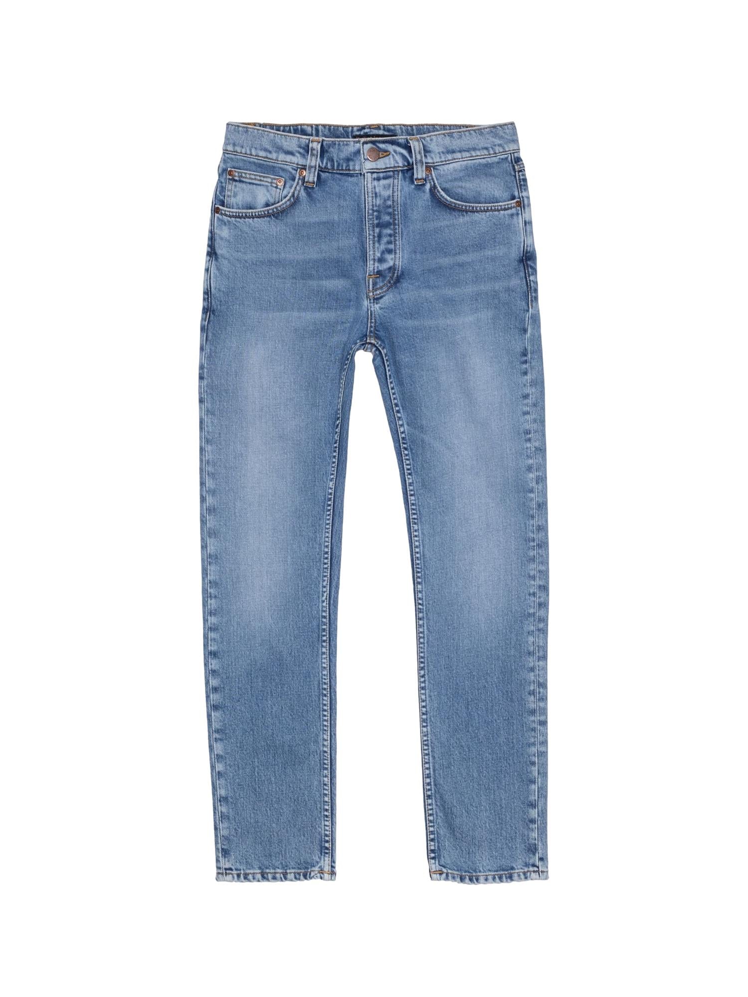 Nudie Jeans Solid Ollie Worn Vintage Jeans Blå - modostore.no