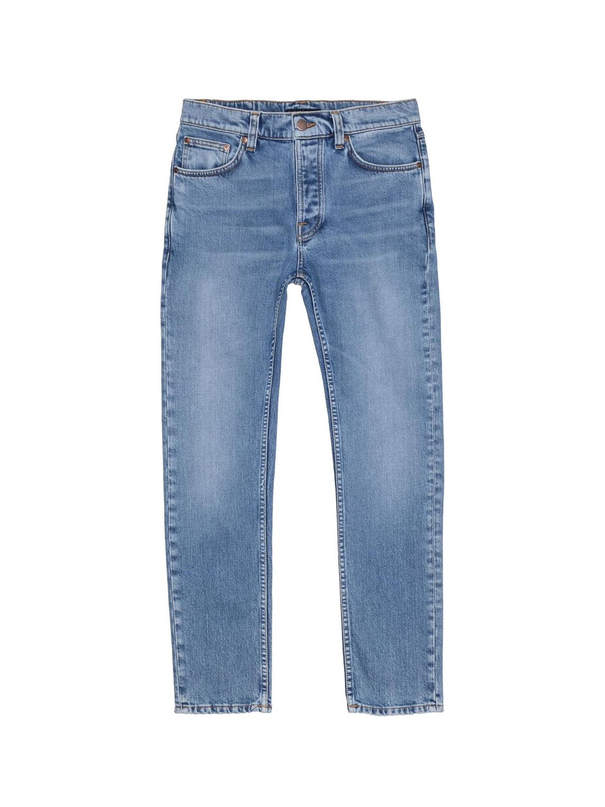 Nudie Jeans Solid Ollie Worn Vintage Jeans Blå