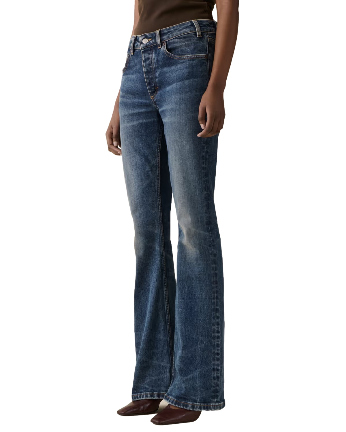Jeanerica Moda Blue Mezzo Jeans Denim